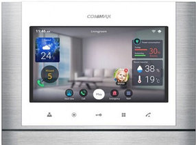 Домофон COMMAX - CIOT-700M2 - Android, HD, Технология - Wifi и IoT (WHI)