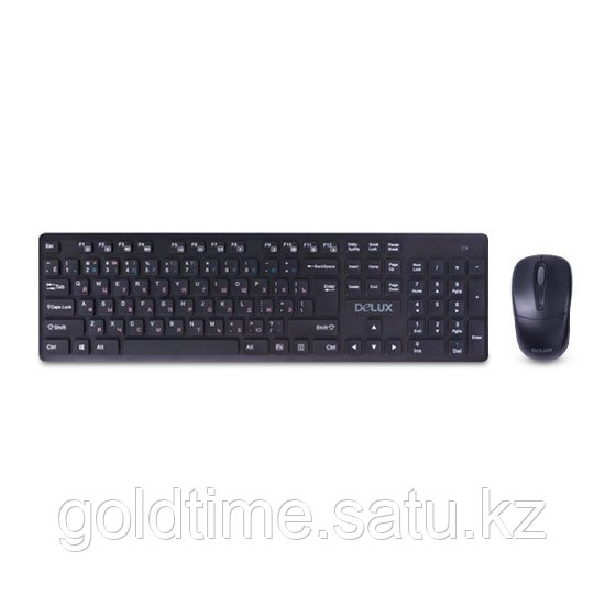 Комплект Клавиатура + Мышь Delux DLD-1505OGB