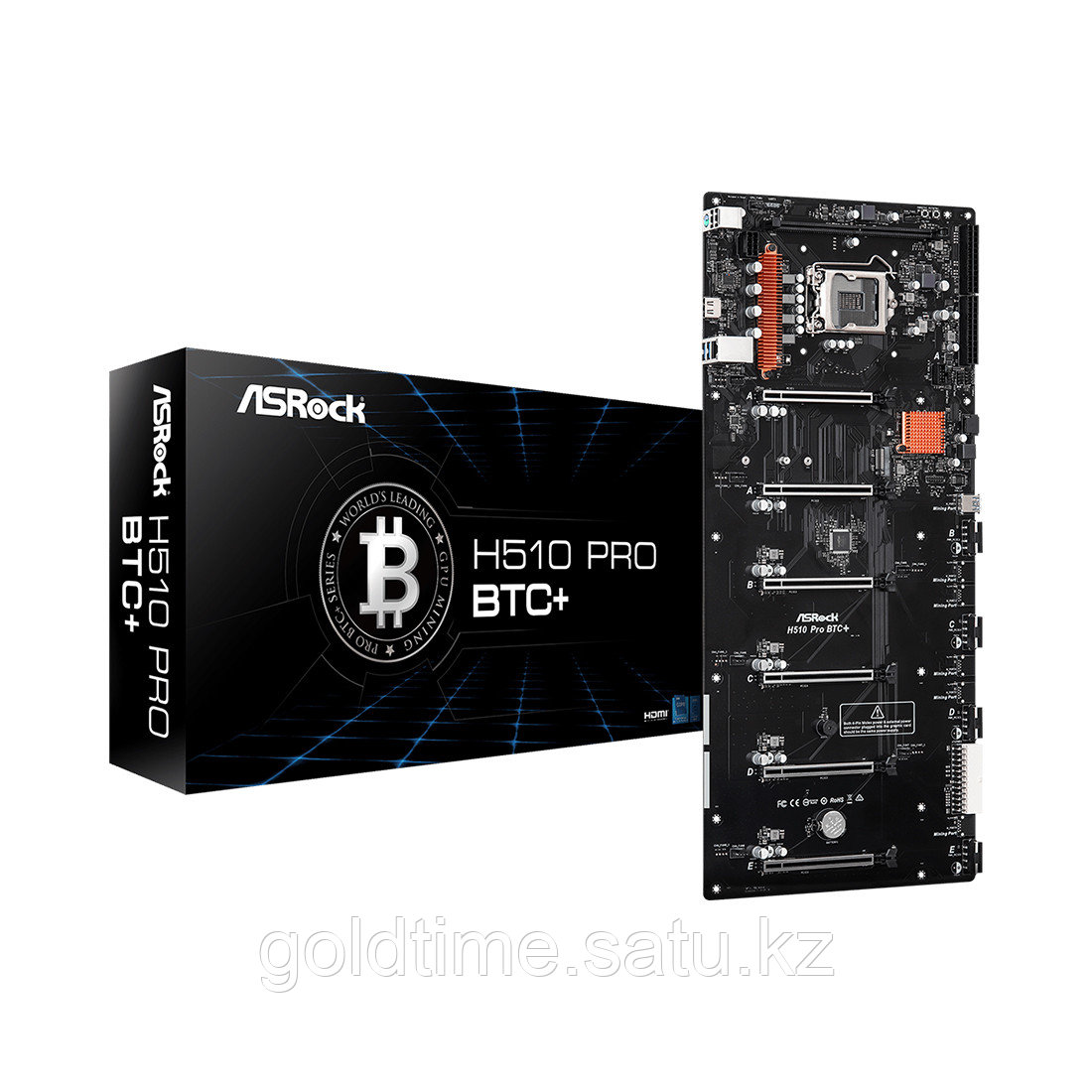 Материнская плата ASRock H510 PRO BTC+