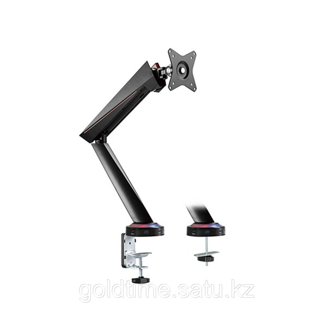 Настольный кронштейн с газлифтом Brateck LDT39-C012U RGB для 1 монитора (17"-32")