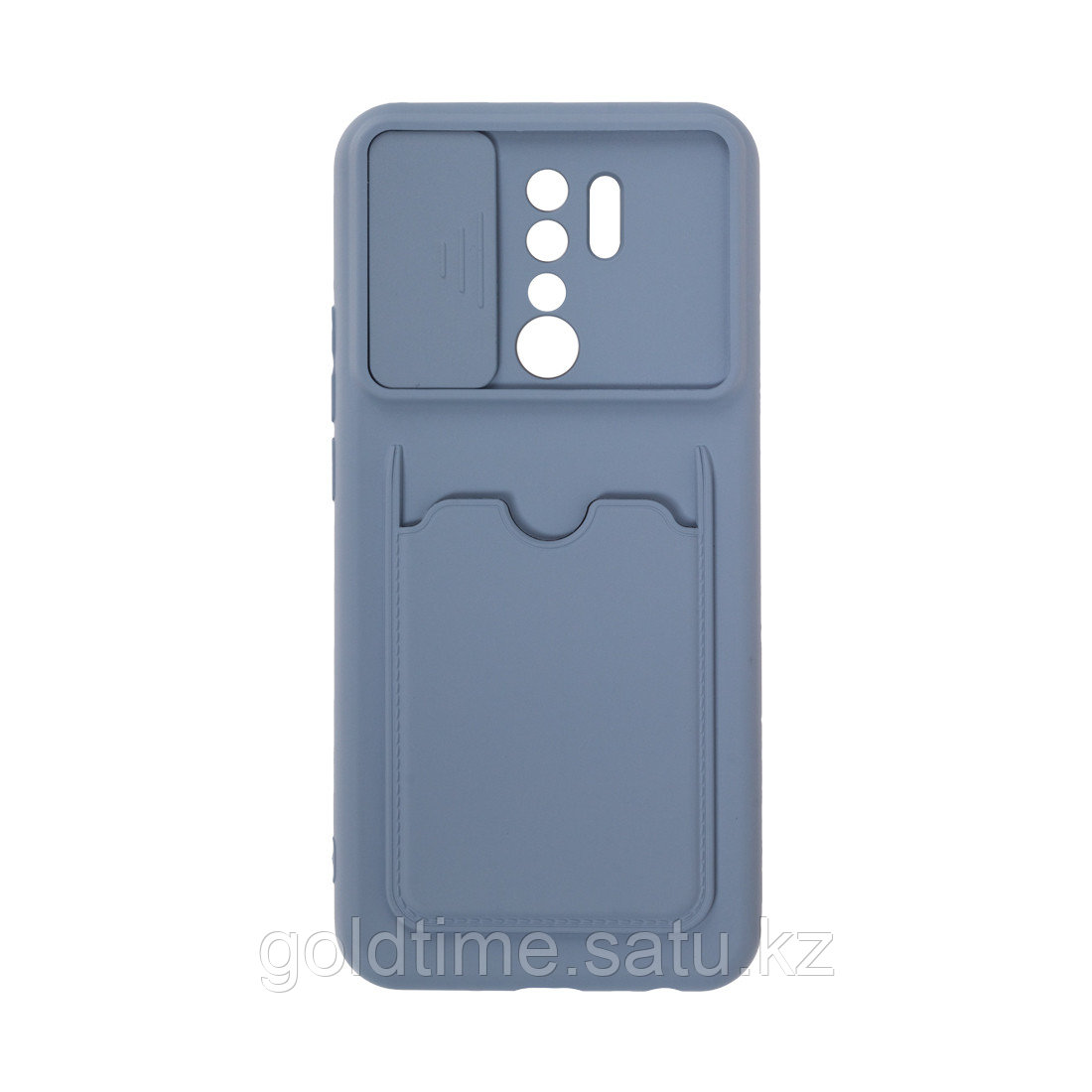 Чехол для телефона X-Game XG-S0316 для Redmi 9 Синий Card Holder