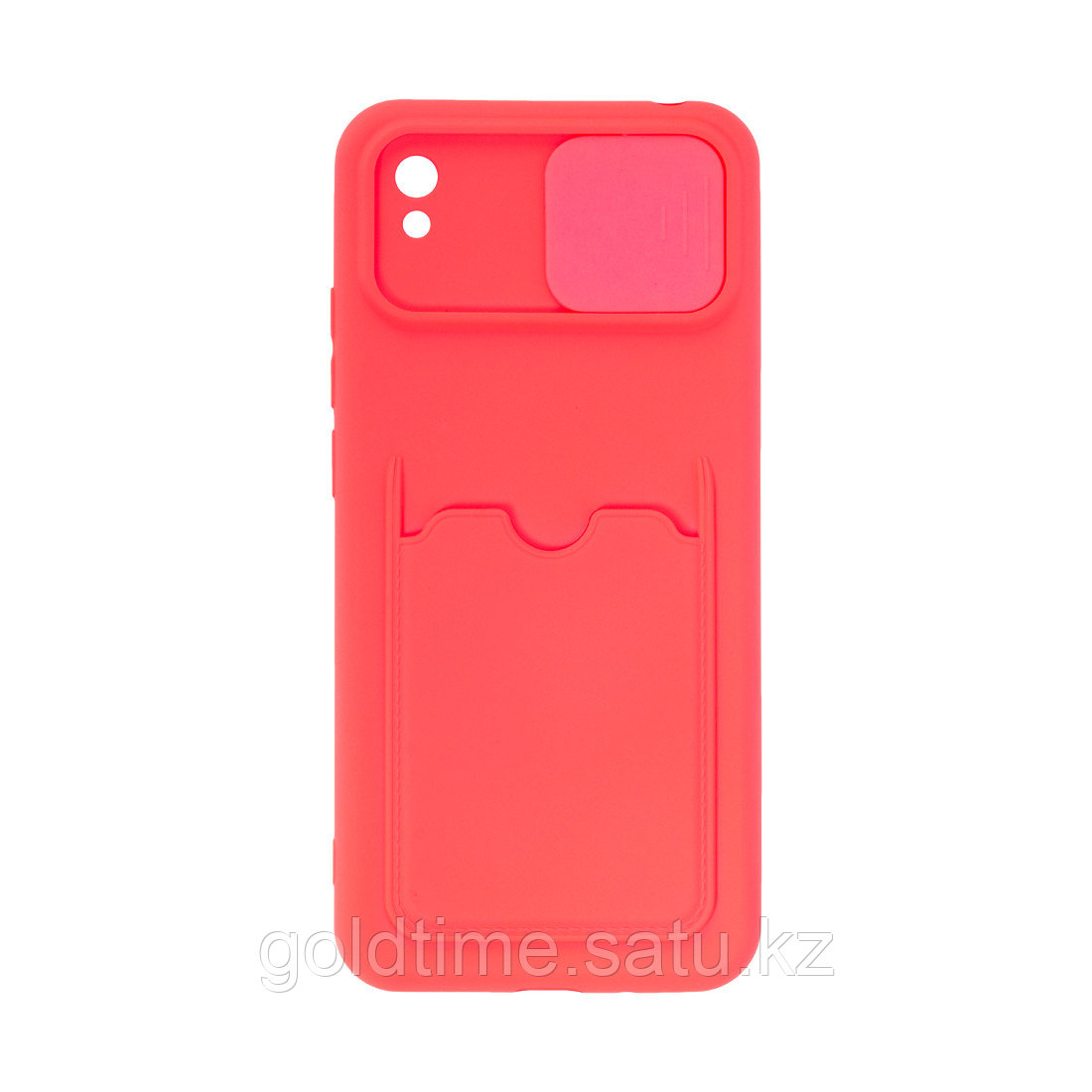Чехол для телефона X-Game XG-S0121 для Redmi 9A Розовый Card Holder