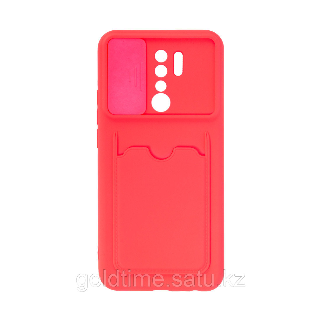 Чехол для телефона X-Game XG-S0321 для Redmi 9 Розовый Card Holder