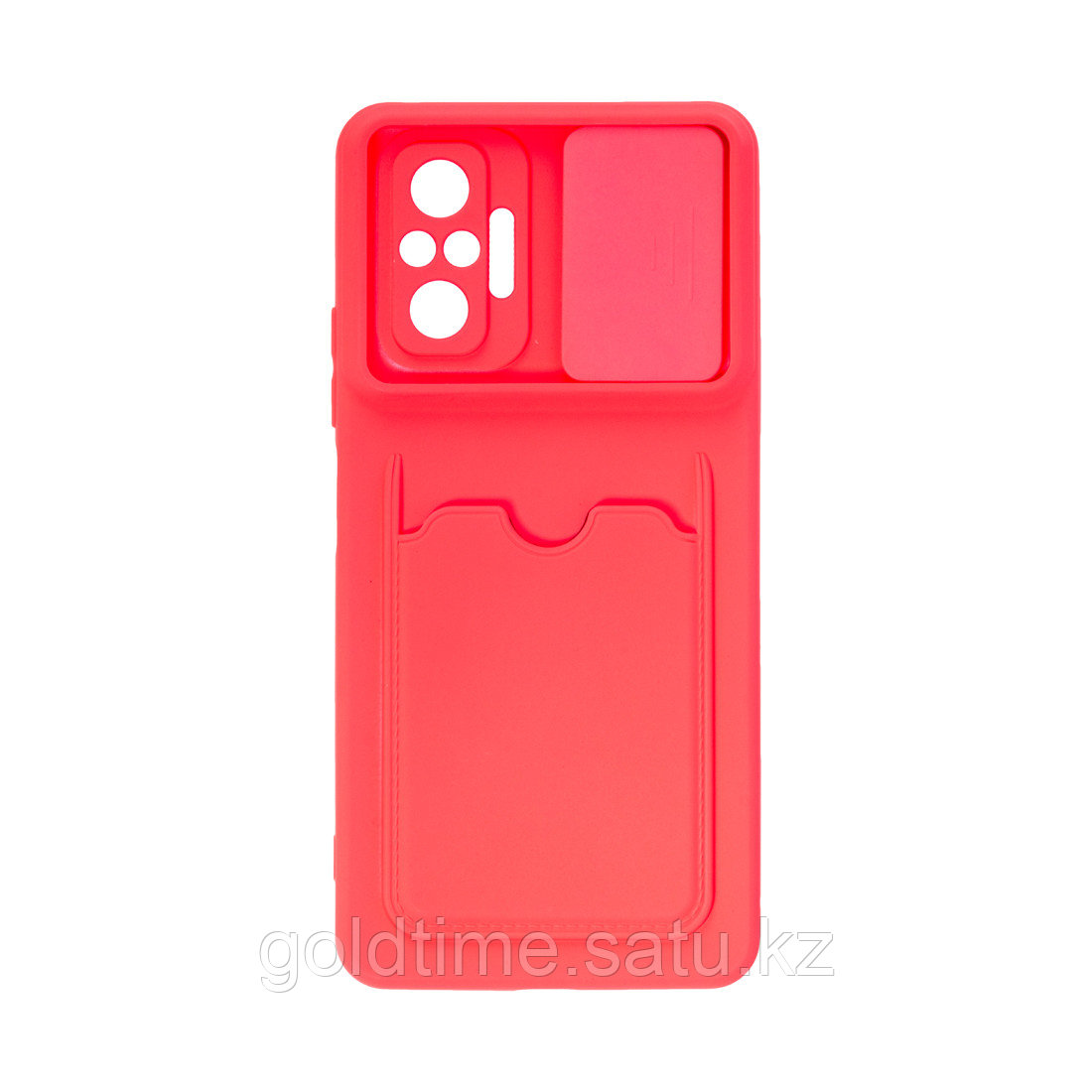 Чехол для телефона X-Game XG-S0821 для Redmi Note 10 Pro Розовый Card Holder