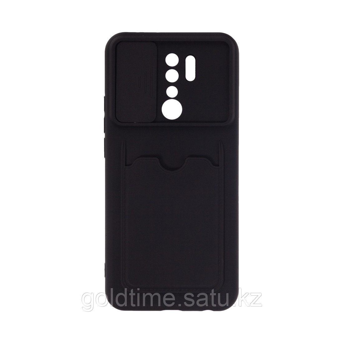 Чехол для телефона X-Game XG-S036 для Redmi 9 Чёрный Card Holder