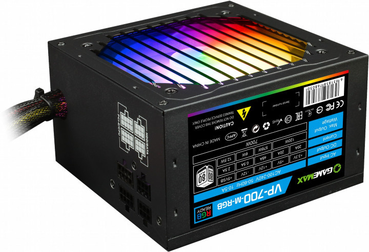 Блок питания 700W GameMax VP-700-M-RGB