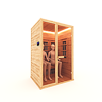 Инфракрасная сауна 2-м. 1,35*1,05*2 м. / Стандарт