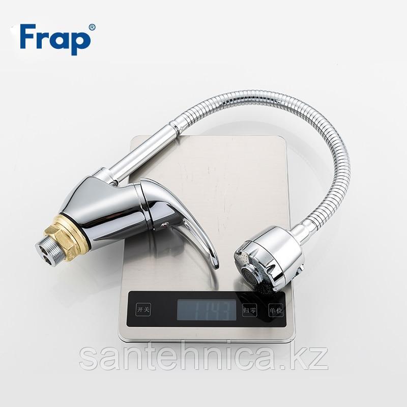 FRAP F4303 Смеситель для кухни гибкий гусак хром - фото 4 - id-p95816394