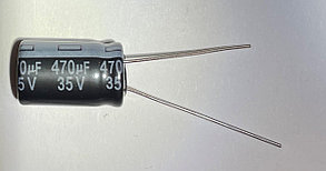 Электролитический конденсатор ELCAP 470mF 35V 105C   10.0X15.0  RADIAL  10.0X15.0