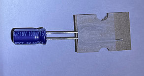 Электролитический конденсатор ELCAP 100mF 16V 85C 5.0*11.0