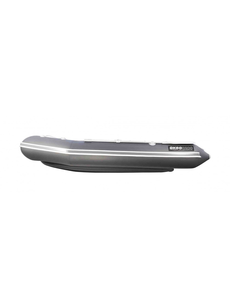 Лодка АКВА 3400 НДНД графит/светло- серый