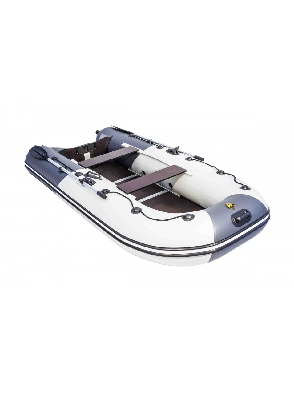 Лодка Ривьера Компакт 3200 СК комби светло-серый/графит - фото 5 - id-p95818298