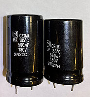 Электролитический конденсатор ELCAP 560mF 180V