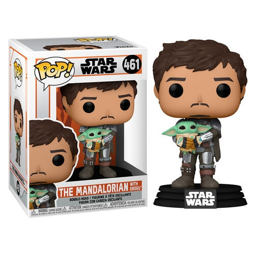 Funko Pop Madalorian with Grogu - 461 (Байтурсынова 15)