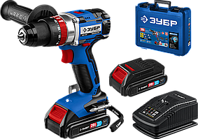 БИЗОН 20В щеткасыз соққылы бұрғы-бұрағыш, 2 батарея (2Ач), корпуста, кәсіби. DBS-201-22