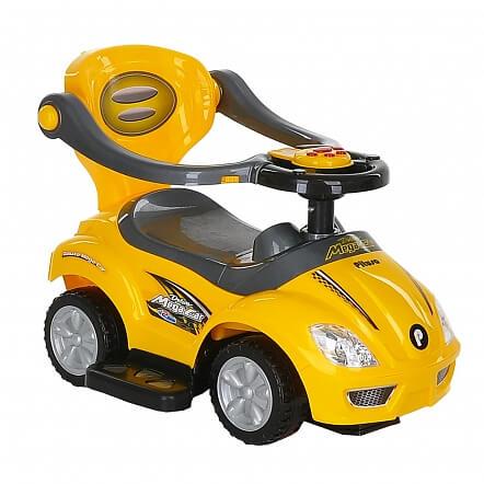 PITUSO Каталка Mega Car с бамп. сигнал 3-6 лет Yellow/Желтый