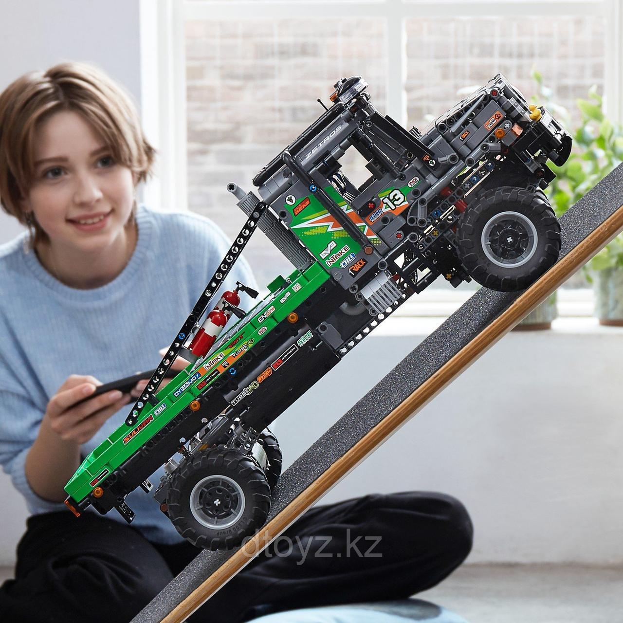 Lego Technic 42129 Полноприводный грузовик-внедорожник Mercedes-Benz Zetros - фото 3 - id-p95844004