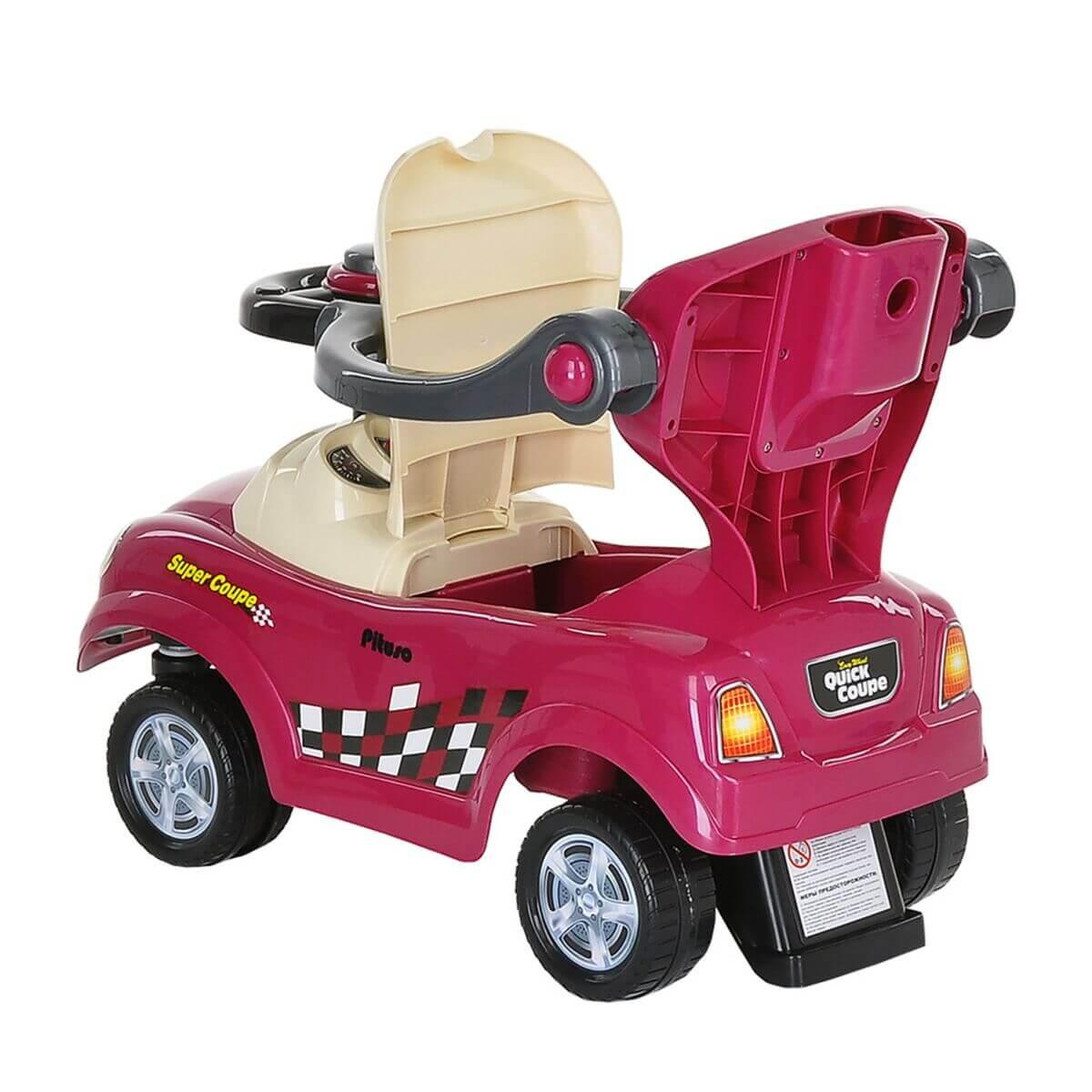 Каталка QuickCoupe PITUSO 3-6 лет, Purple Пурпурный