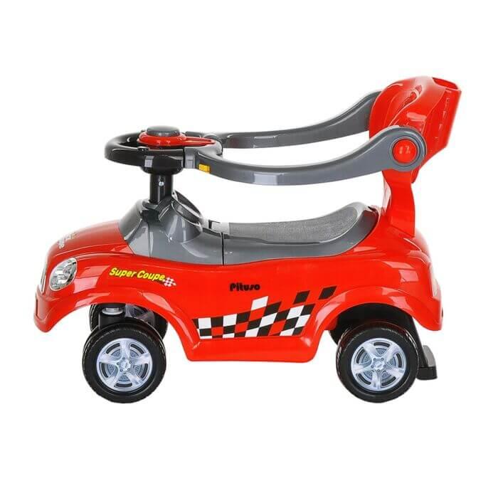 Каталка QuickCoupe PITUSO 3-6 лет, Red Красный