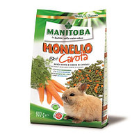 Manitoba MONELLO PELLET CAROTA безглютеновый питательный корм для кроликов с морковью 900гр.