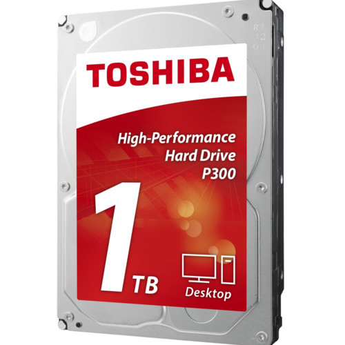 Внутренний жесткий диск Toshiba Жесткий диск HDD 1Tb TOSHIBA P300 SATA 6Gb/s 7200rpm 64Mb 3.5" HDWD110UZSVA