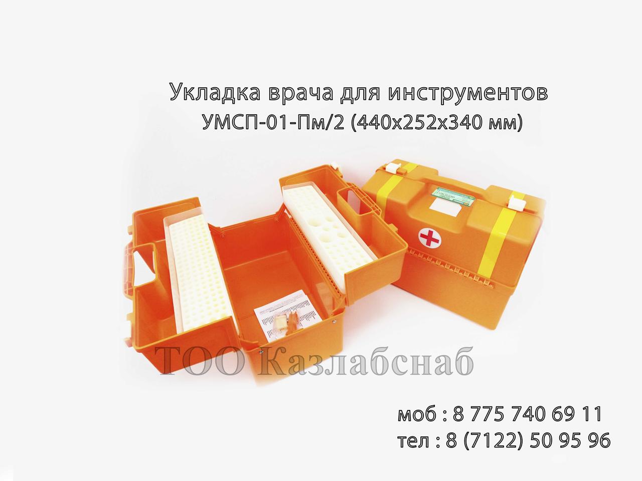 Укладка врача для инструментов УМСП-01-Пм/2 (440х252х340 мм) - фото 1 - id-p66545761
