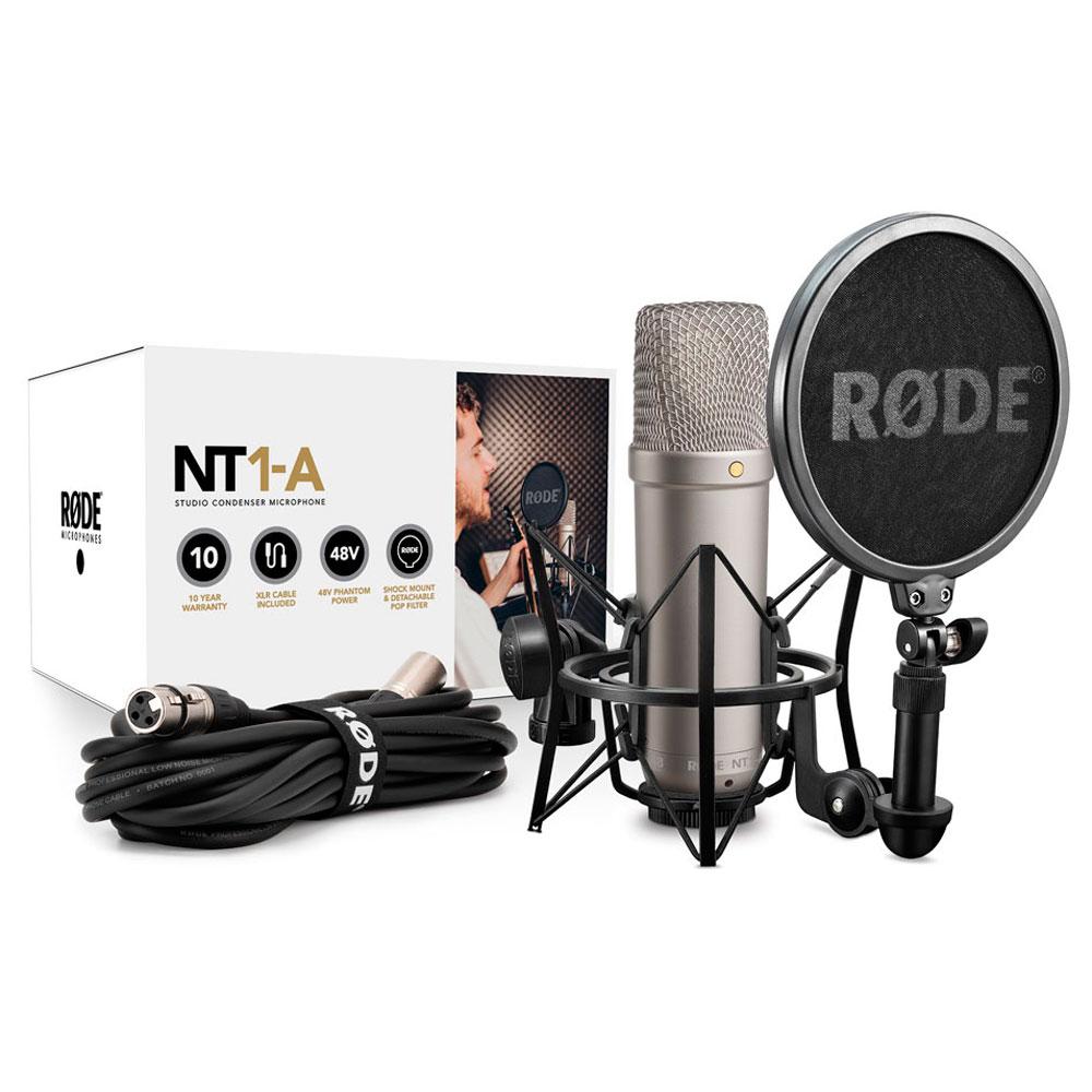 Студийный микрофон с поп-фильтром Rode NT1-A - фото 5 - id-p82303888