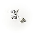 Контроллер FTM02-A белая 60W мебельный TOUCH SENSOR кнопка врезная on/off dim 10-100% (от касания), фото 2