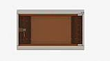 МиК 19" Lite 9U 600*600 Шкаф телекоммуникационный настенный разборный, дверь стекло, фото 2