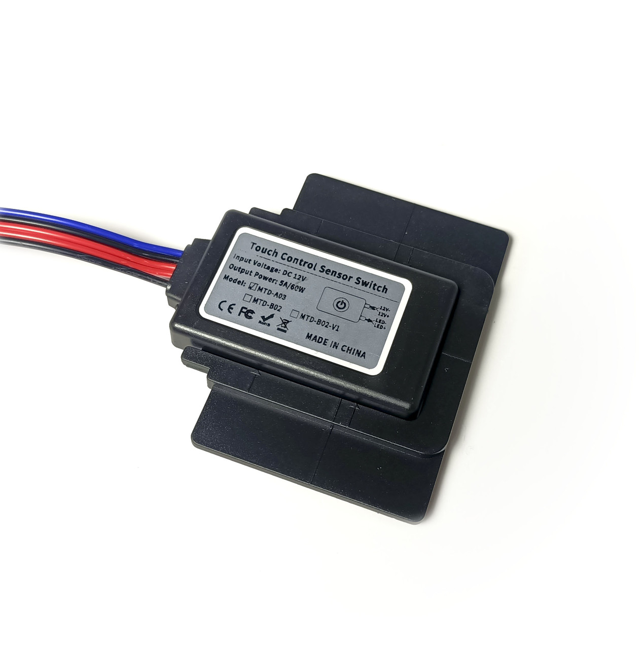 Контроллер MTD-A03 60W сенсорный для зеркал 1 кнопка 1- on/off dim defog - фото 2 - id-p95807569