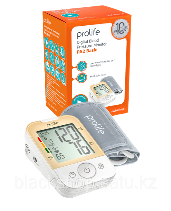 Prolife PA2 Basic Измеритель артериального давления автоматический с манжетой 22-32 см - фото 1 - id-p95858242