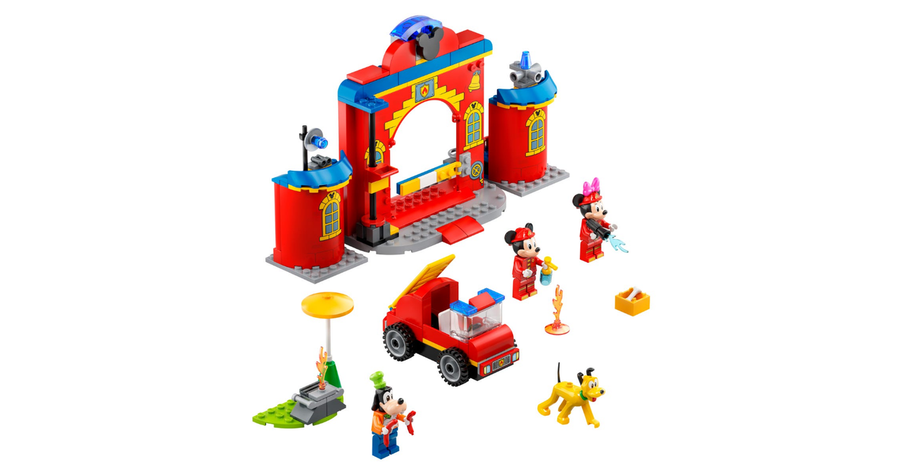10776 Lego Disney Пожарная часть и машина Микки и его друзей, Лего Дисней - фото 5 - id-p95484351