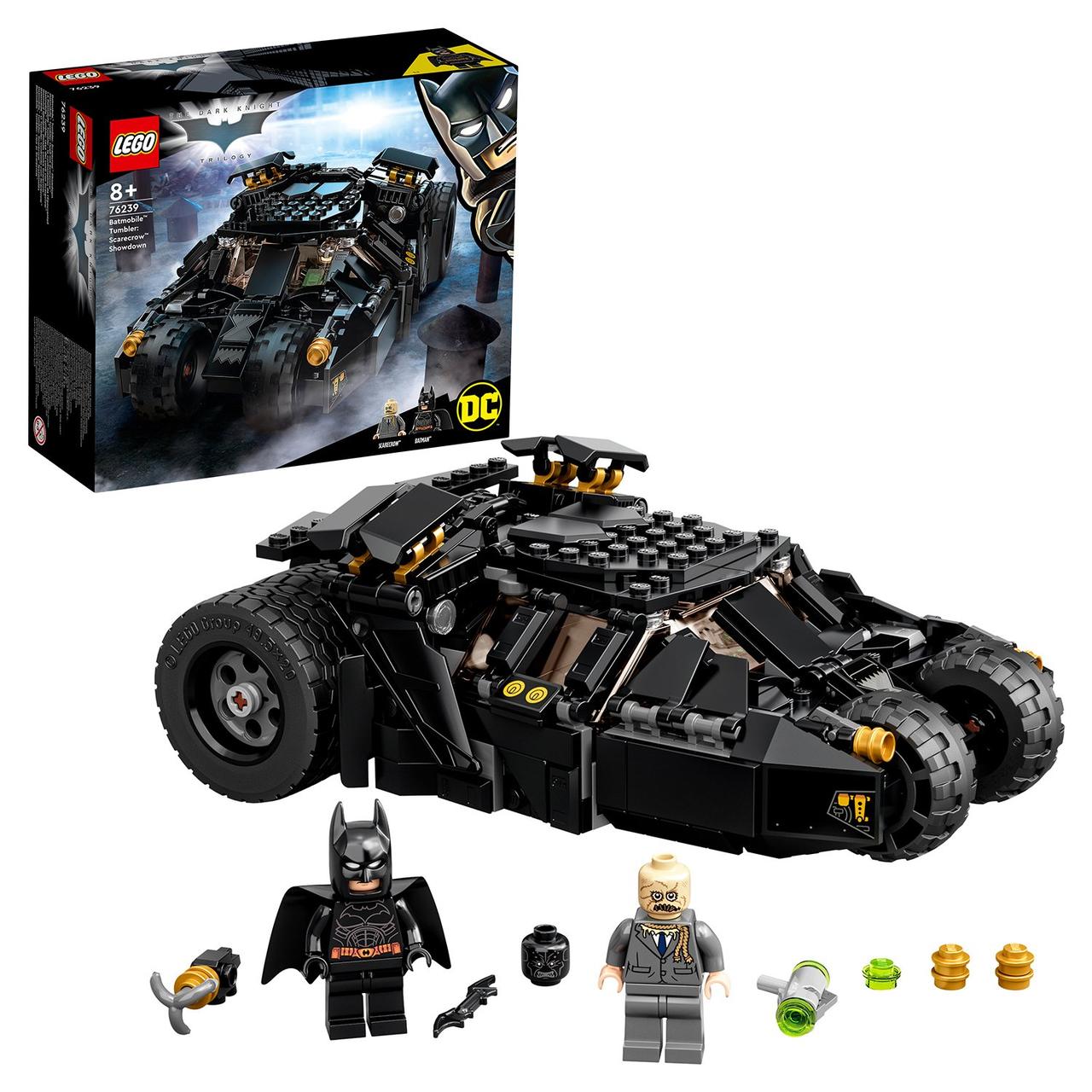 76239 Lego Super Heroes Бэтмобиль «Тумблер»: схватка с Пугалом, Лего Супергерои DC - фото 4 - id-p95773351