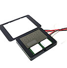 Контроллер K5Pro03 48W сенсорный для зеркал 2 кнопки, часы, термометр 1- on/of + dim 2 - defog, фото 2