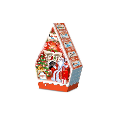 Новогодний подарок Елочка Kinder Mini Mix 199г, фото 2