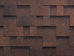 Битумная черепица СБС модифицированная для мягкой кровли Руфлекс, Руна Медный отлив