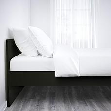 Кровать каркас БРИМНЭС чёрный 140х200 Лурой ИКЕА, IKEA, фото 3