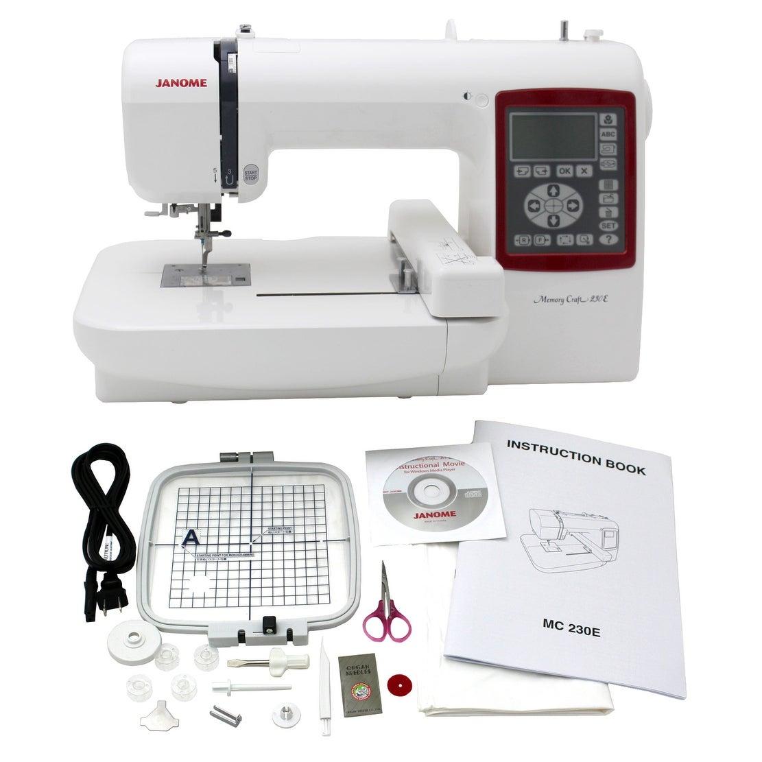 Janome Memory Craft 230E Вышивальная машинка - фото 2 - id-p95860191