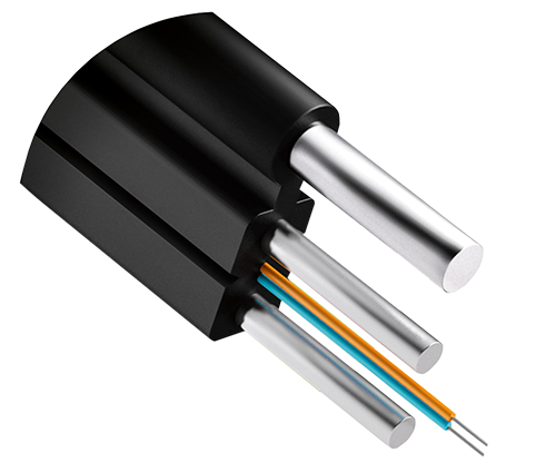 Кабель оптический FTTH DROP 4 волокна G652 KAB.F8M.204