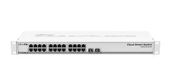 Cloud Smart Switch MikroTik 26-ти портовый управляемый коммутатор 2-го уровня