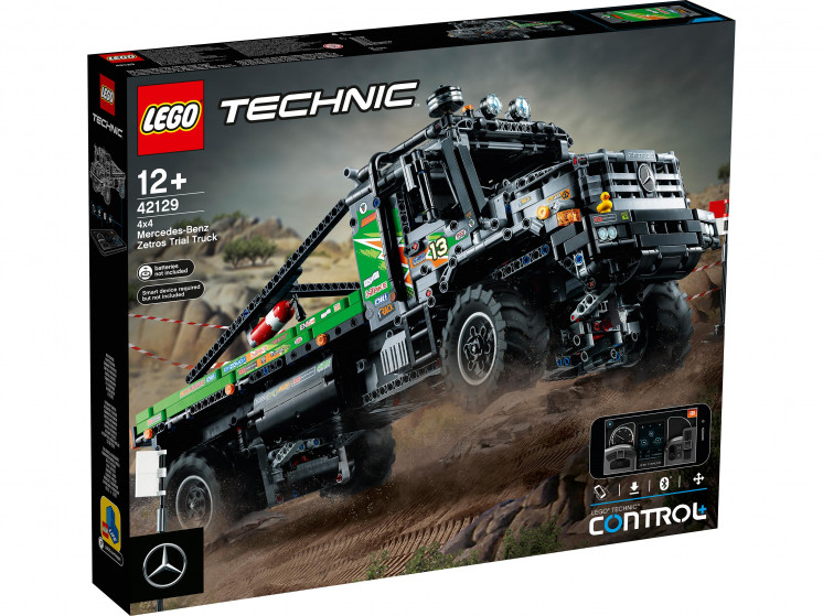 Lego Technic 42129 Mercedes-Benz Zetros Полноприводный грузовик-внедорожник