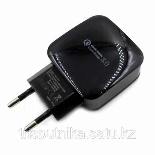 Зарядное устройство HX-QC3 (T-03), Quick Charge 3.0, USB - фото 1 - id-p95860735