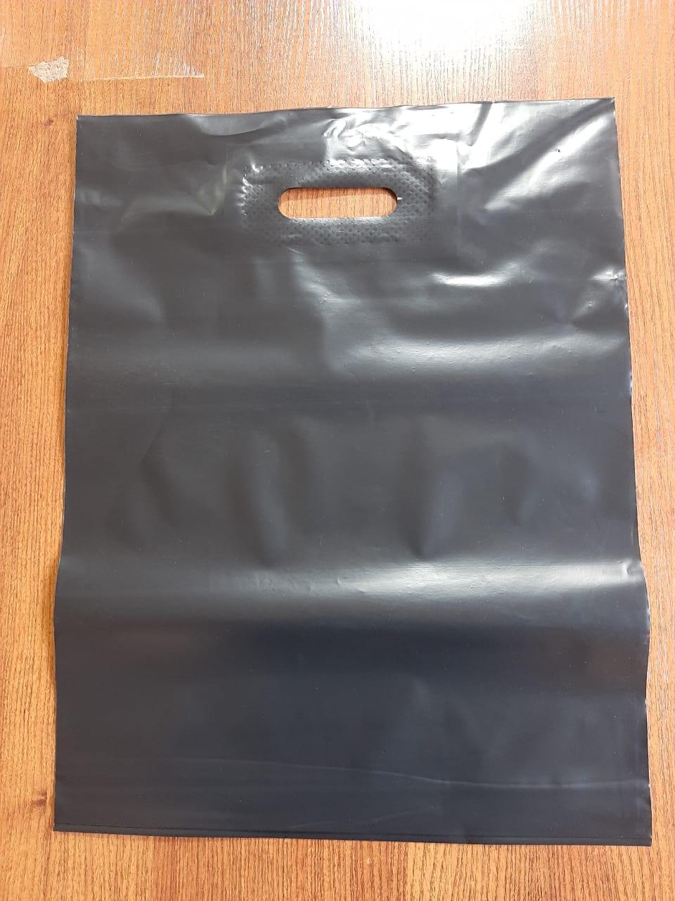 Пакет полиэтиленовый черный.Размер 37*47 грузоподъемностью 10 кг.(80 мкр) - фото 1 - id-p95816242