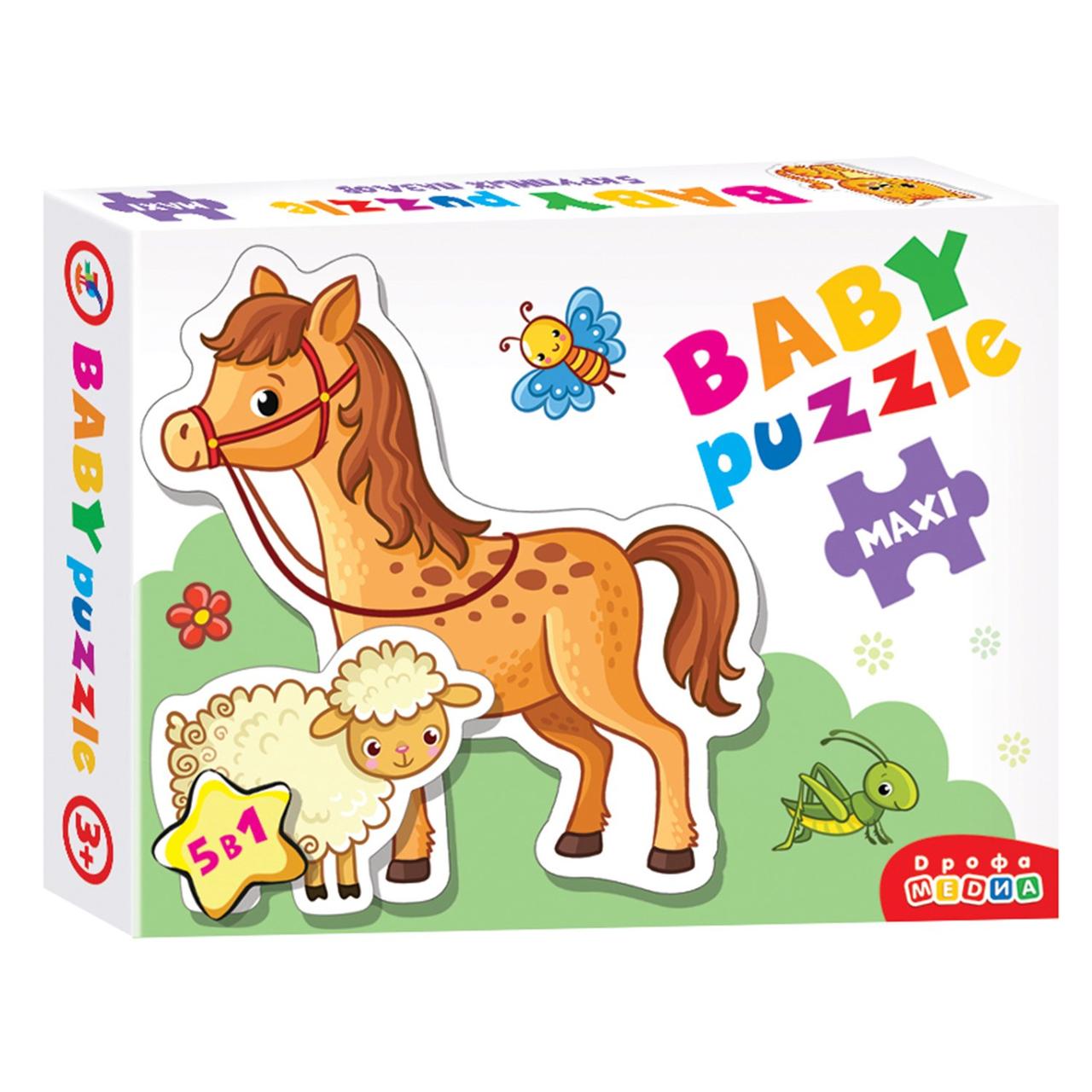 Baby Puzzle Макси-пазлы для самых маленьких «Домашние животные», 5 пазлов - фото 2 - id-p95857854