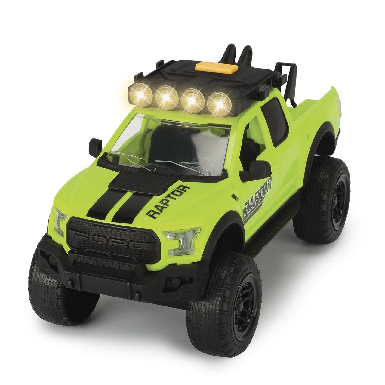 Dickie Toys PlayLife Игровой набор велосипедиста Ford Raptor, 25 см (свет, звук) - фото 4 - id-p95857897