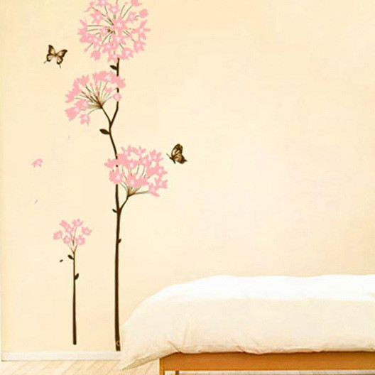Наклейка "Розовая гортензия", 180*90 см - фото 4 - id-p95874658