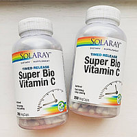 Solaray Супер био витамин С медленного высвобождения 250капсул