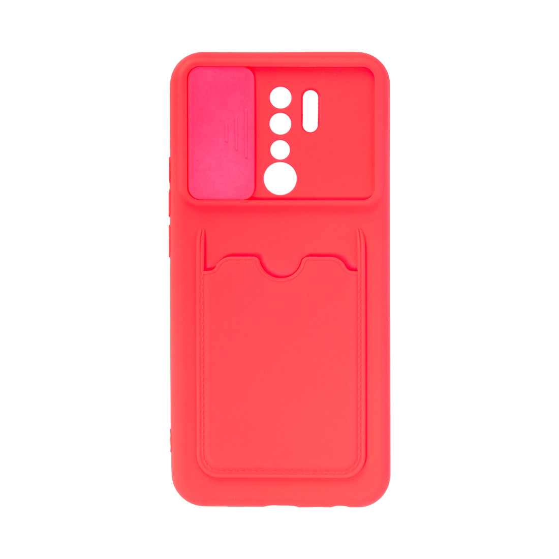 Чехол для телефона X-Game XG-S0321 для Redmi 9 Розовый Card Holder