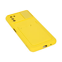 Чехол для телефона X-Game XG-S121 для POCO M3 Жёлтый Card Holder, фото 2