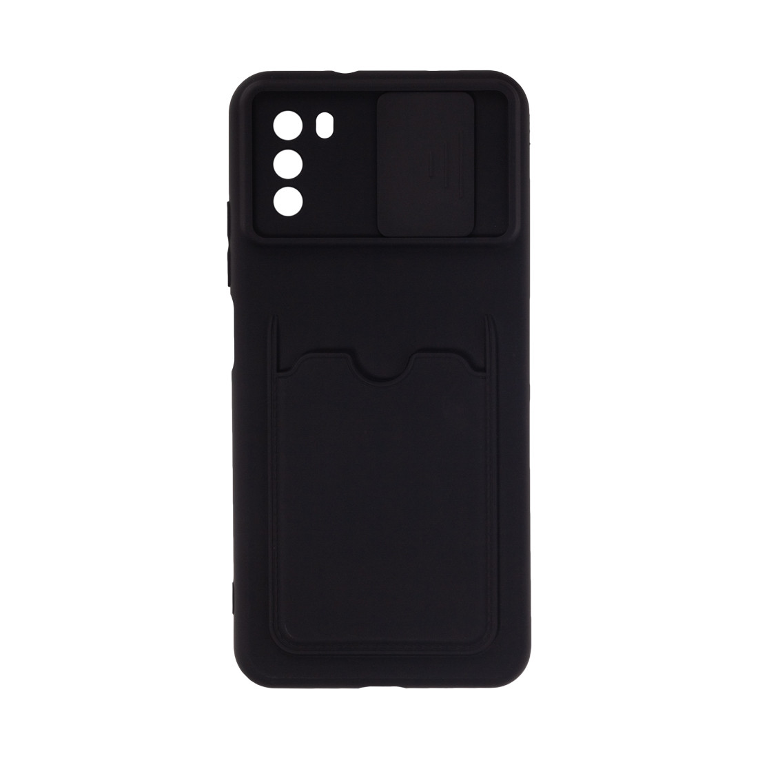 Чехол для телефона X-Game XG-S126 для POCO M3 Чёрный Card Holder